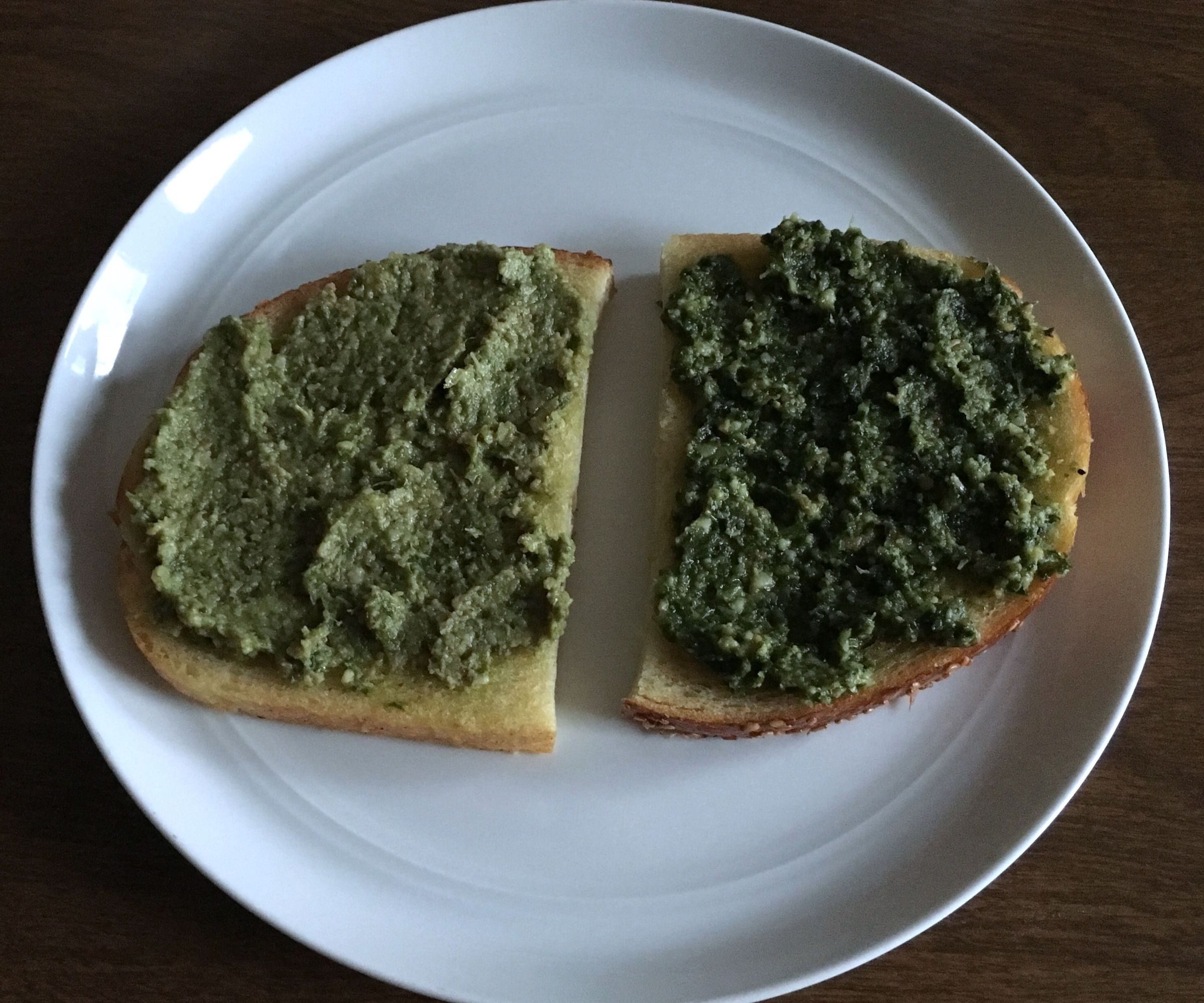 Ramp Pesto and Basil Ramp Pesto