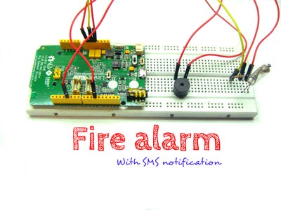 SMS Fire Alarm : 6 Steps - Instructables