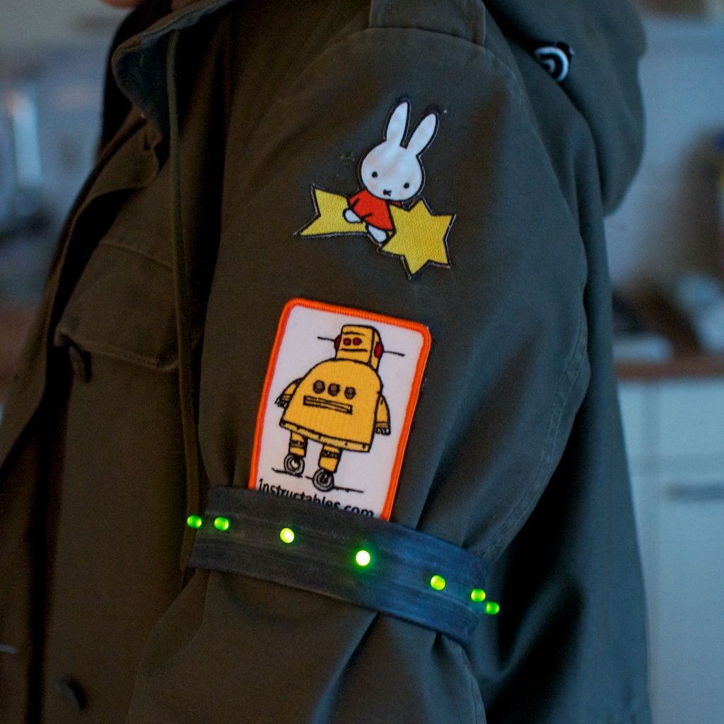 Make a Bikers LED Light. Flip-flopping.