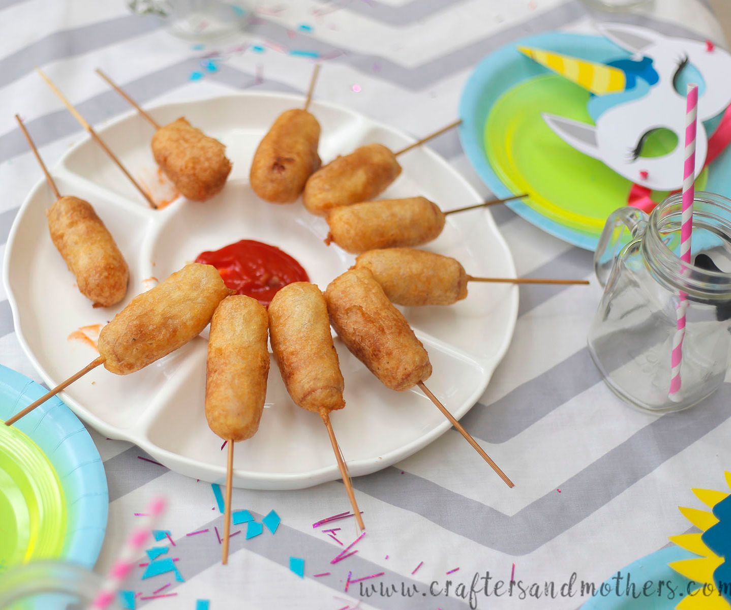 Fluffy Corn Dogs