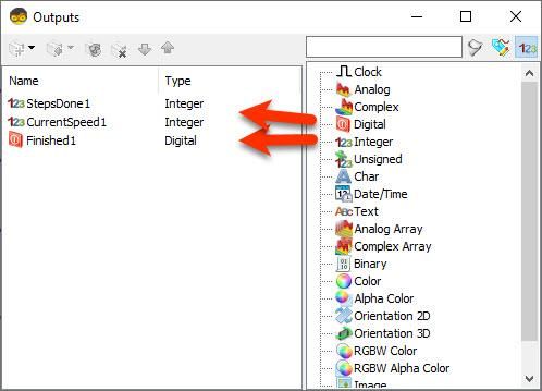 In Visuino Set Custom Code Inputs & Outputs