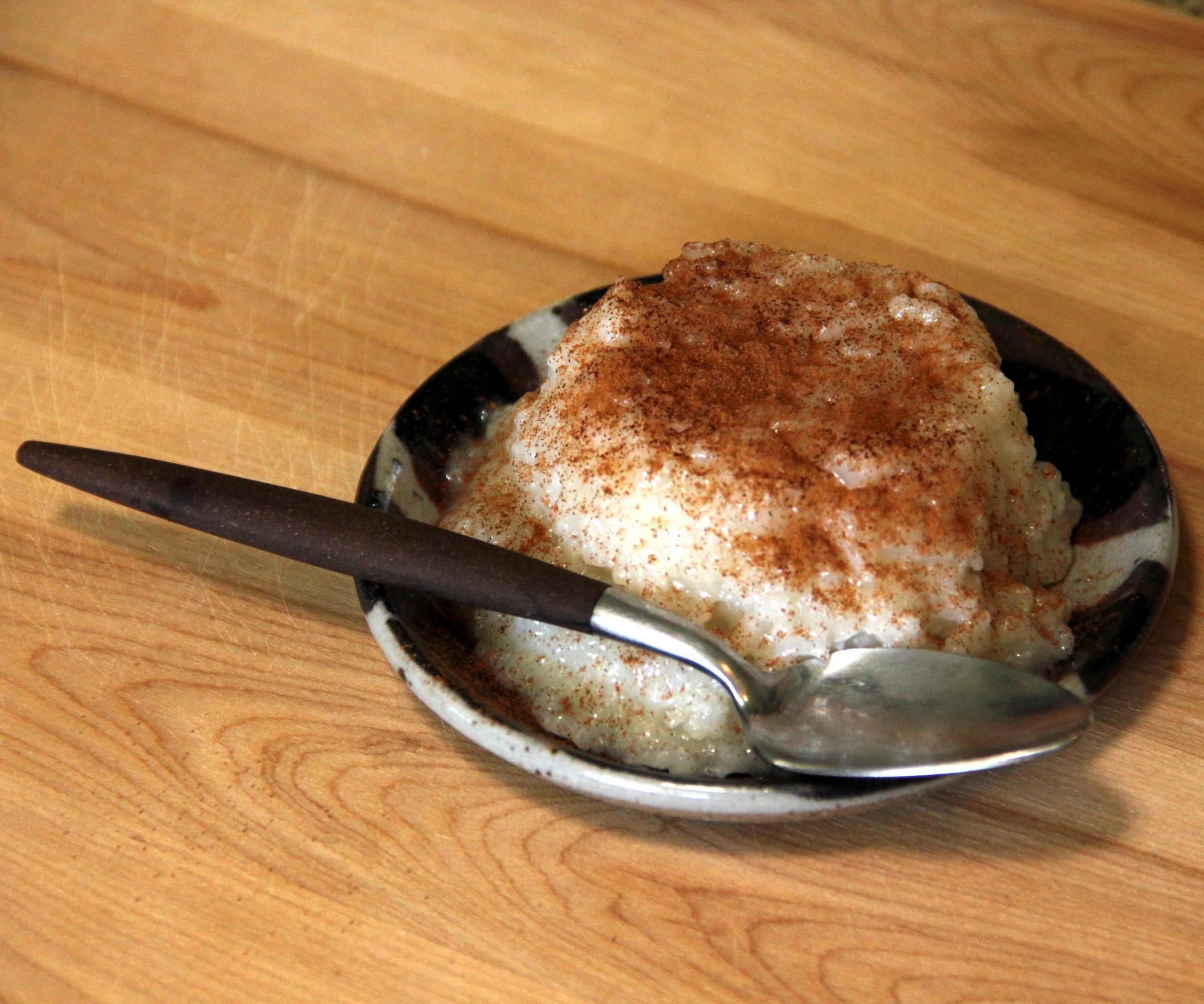 Rice Pudding, 5 Ingredients, Dairy or Vegan