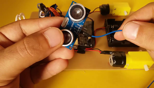 Arduino - Obstacle Avoiding Robot (with L293D) : 11 Steps (with ...