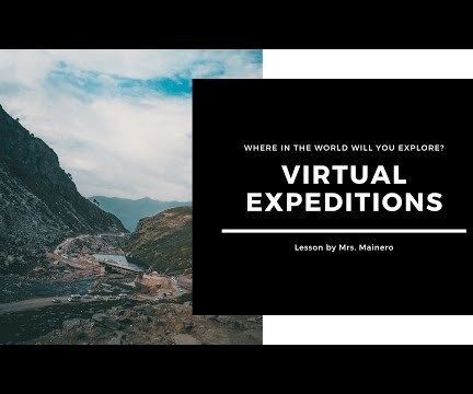 Virtual Expeditions and 3D Design