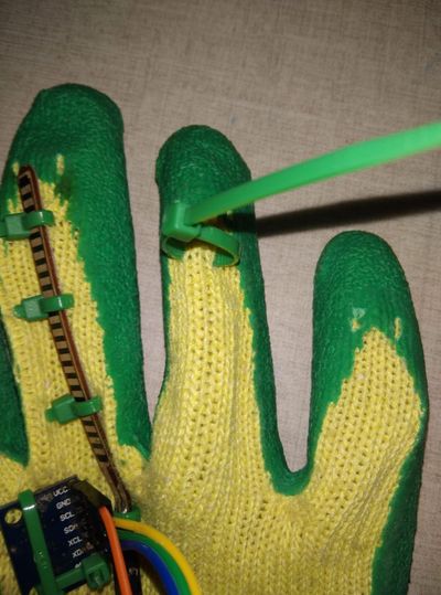 Readying the Glove Readying the Glove