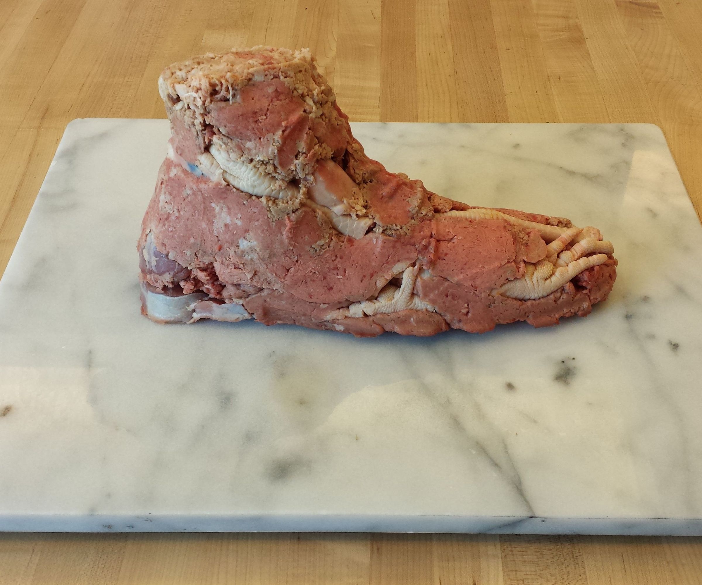 Make a Meat Sculpture From a Mold