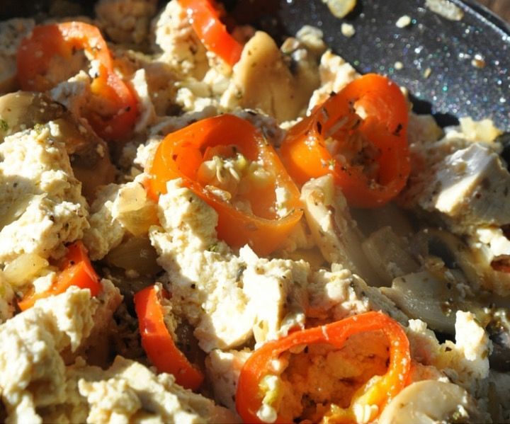 How to Make Vegan Tofu Scrambled Eggs | Easy Breakfast Recipe