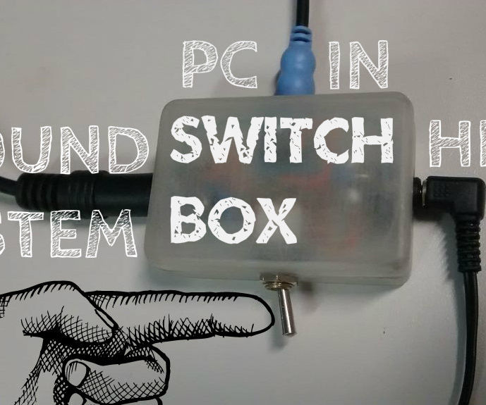 Switch Box for Your Sound/headphone