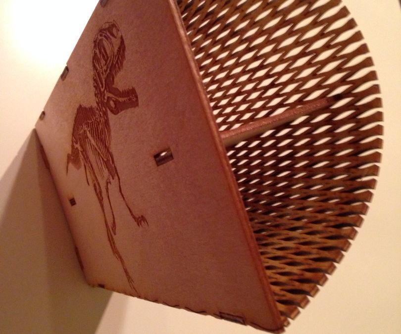 Laser Cut Dinosaur Box