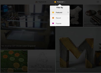 Featured Button