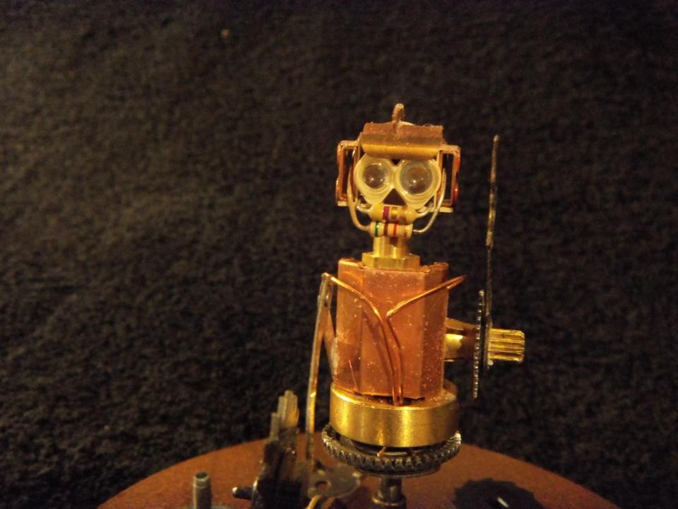 MIN STEAM PUNK / DIESEL LEGO MIN CRUSHER ROBOT