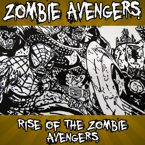 Drawing the Avengers - As Zombies!