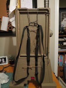 Step 5: the Backpack. Featuring the King's Chair