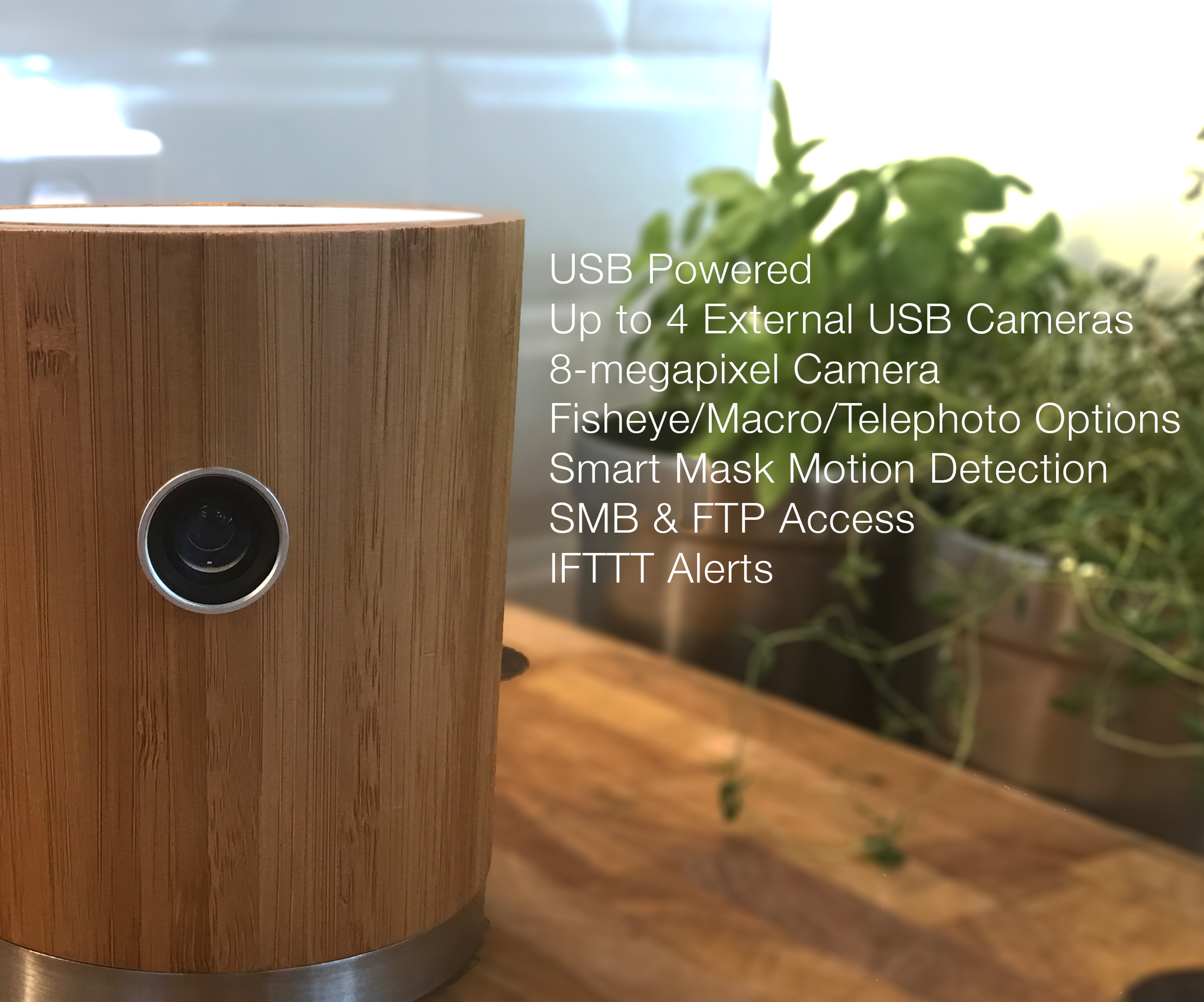 WoodThing IOT Security Camera