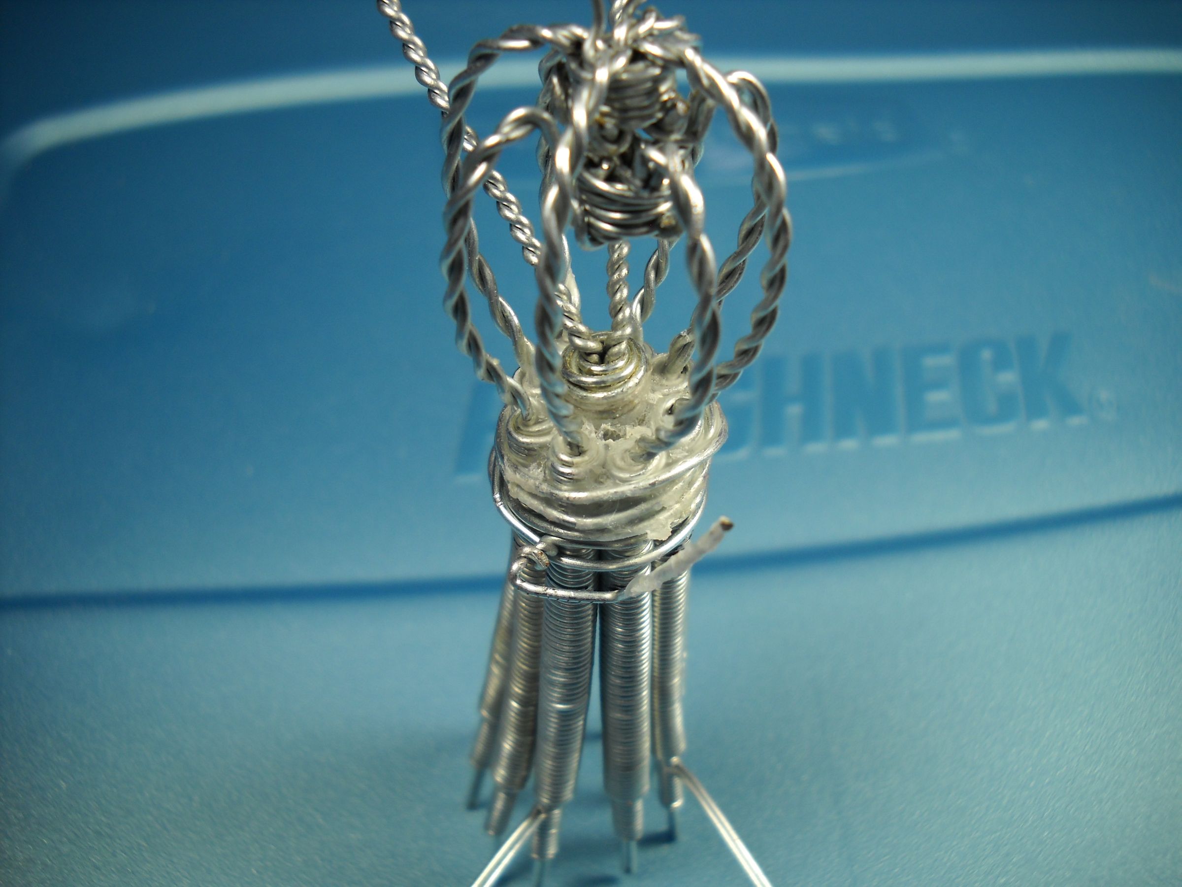 How to Make a Wire Octopus Sculpture (simplified). Cheap and Easy But ...