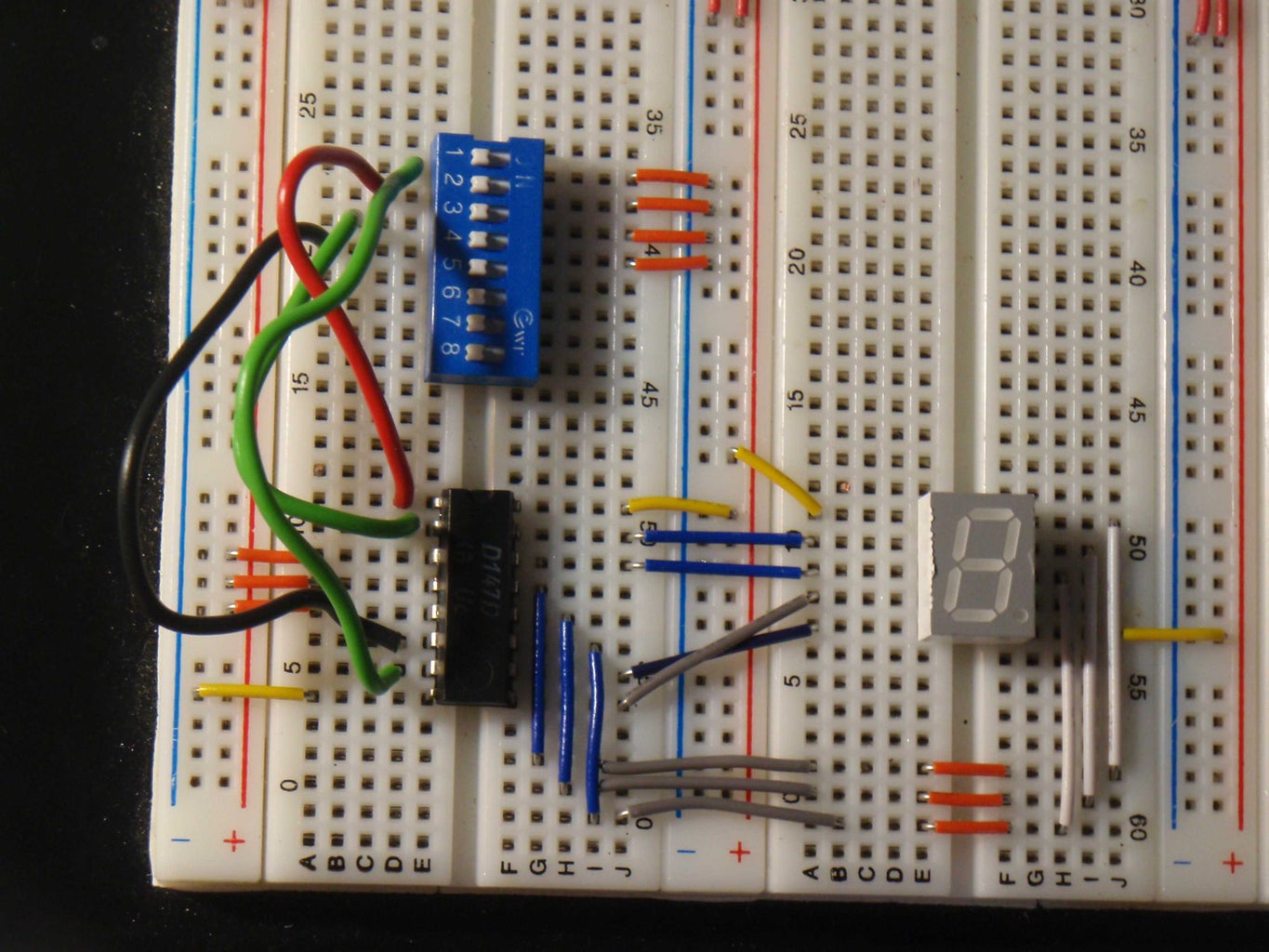 Arduino and 7 Segment LED Display Decoder - Instructables