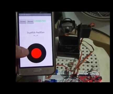 Bluetooth Joystick Pan/Tilt Controller
