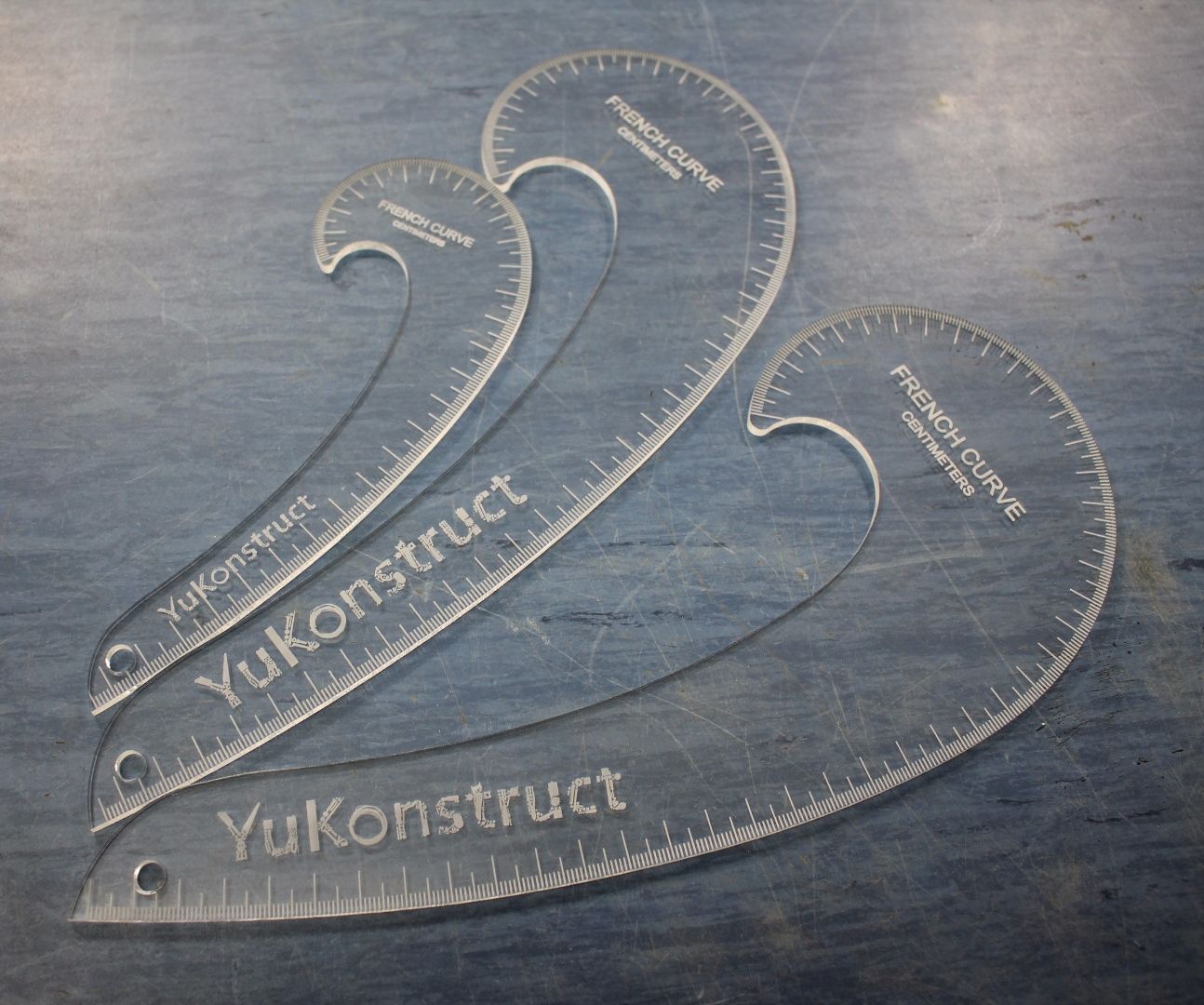 Laser Cut French Curves