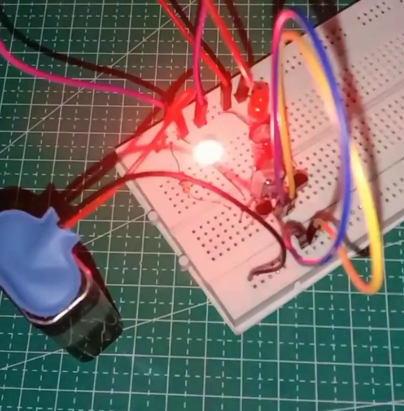 Flip FLop 2 Transistor BC547