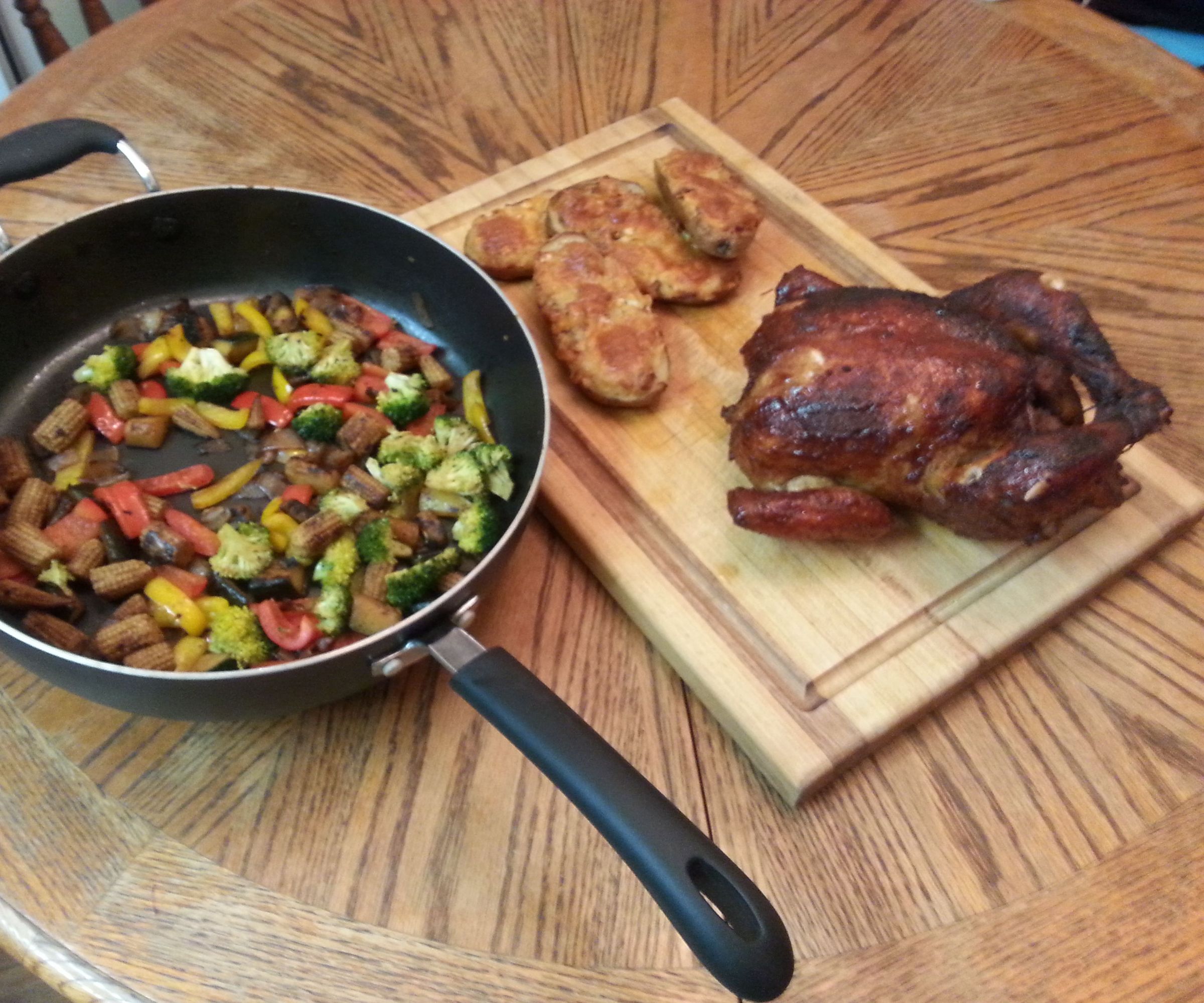 Smoked, Beer Can Chicken