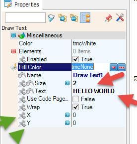 In Visuino Add & Set Components