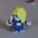 Paper craft- Voxellated Cube World 'Rogue'