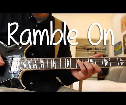 How to Play "Ramble On" by Led Zeppelin on Guitar