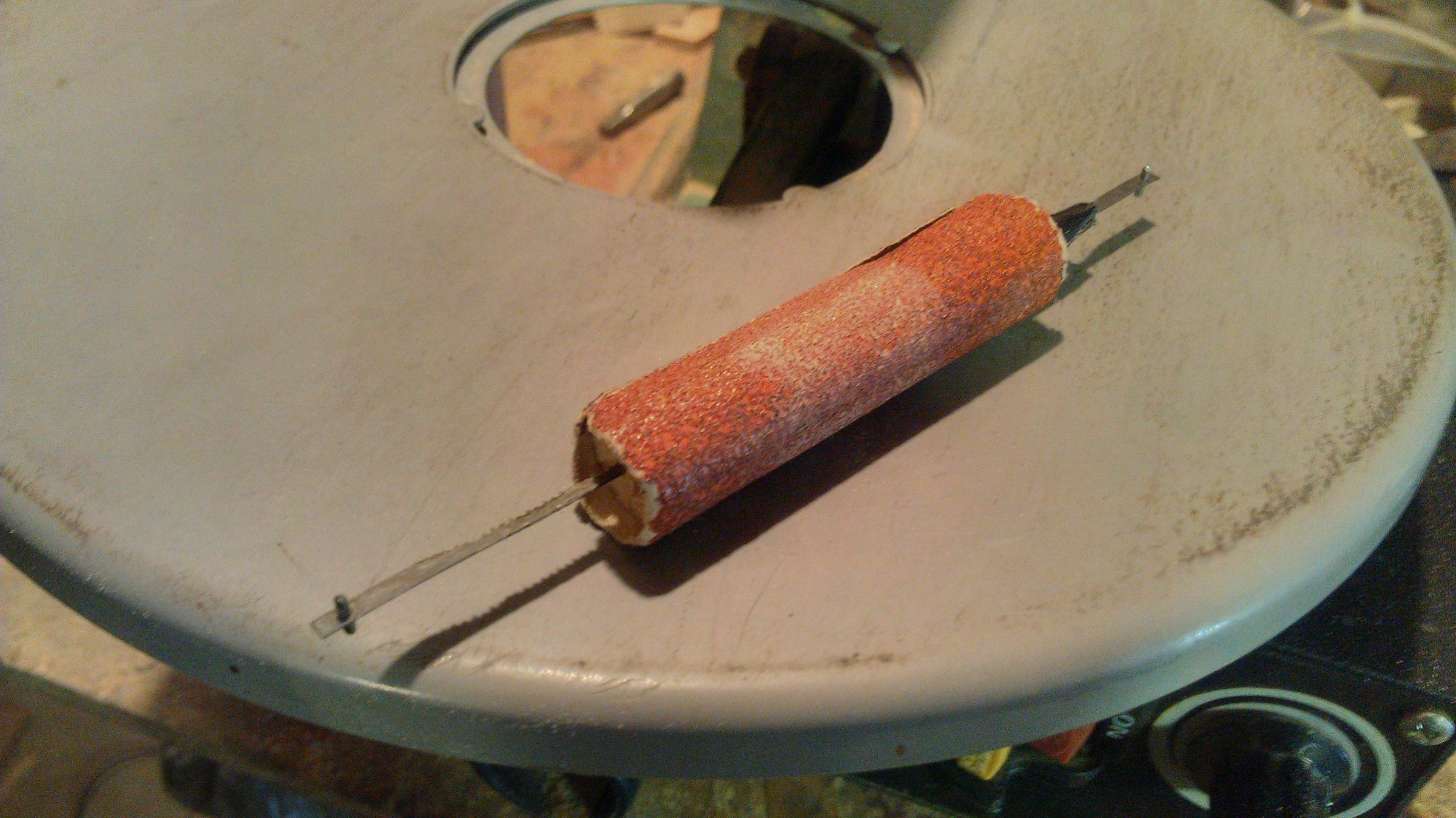 New Scroll Saw Sanding Drum 5 Steps Instructables