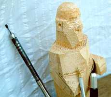 Carve the Face and Head