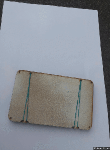 Rubberband Hinged Box