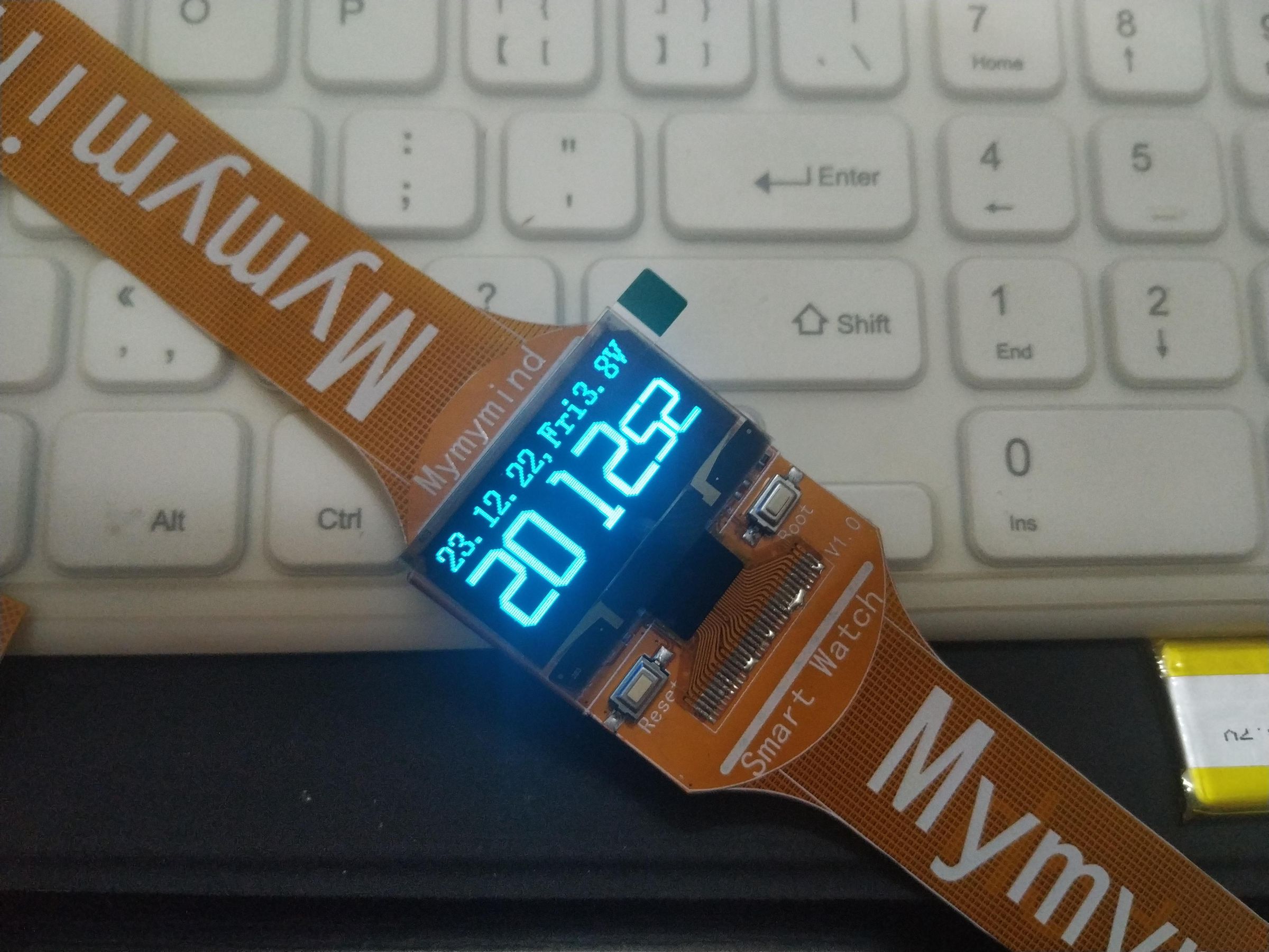 FPC OLED Smart Watch Based on CH583M - Instructables