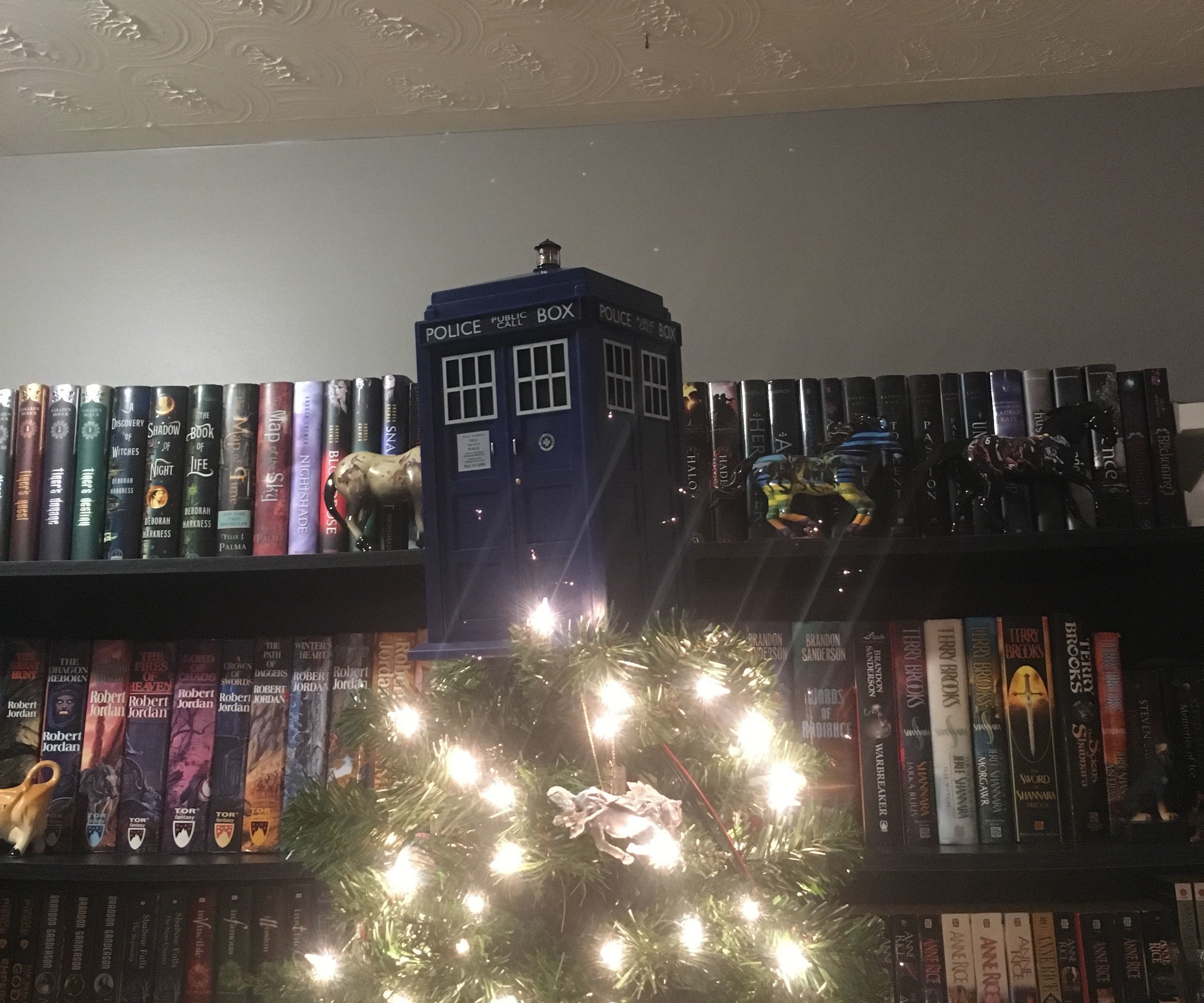 Tardis Christmas Tree Topper