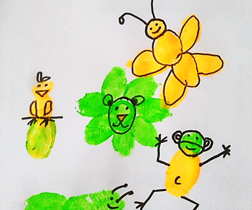 Finger Impression Painting