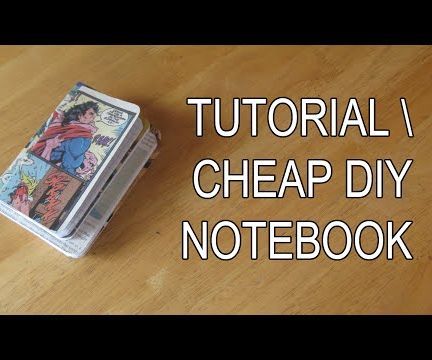 Cheap Easy DIY Notebook