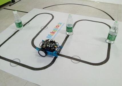 2-in-1 MBot: Line Follower and Object Avoidance 