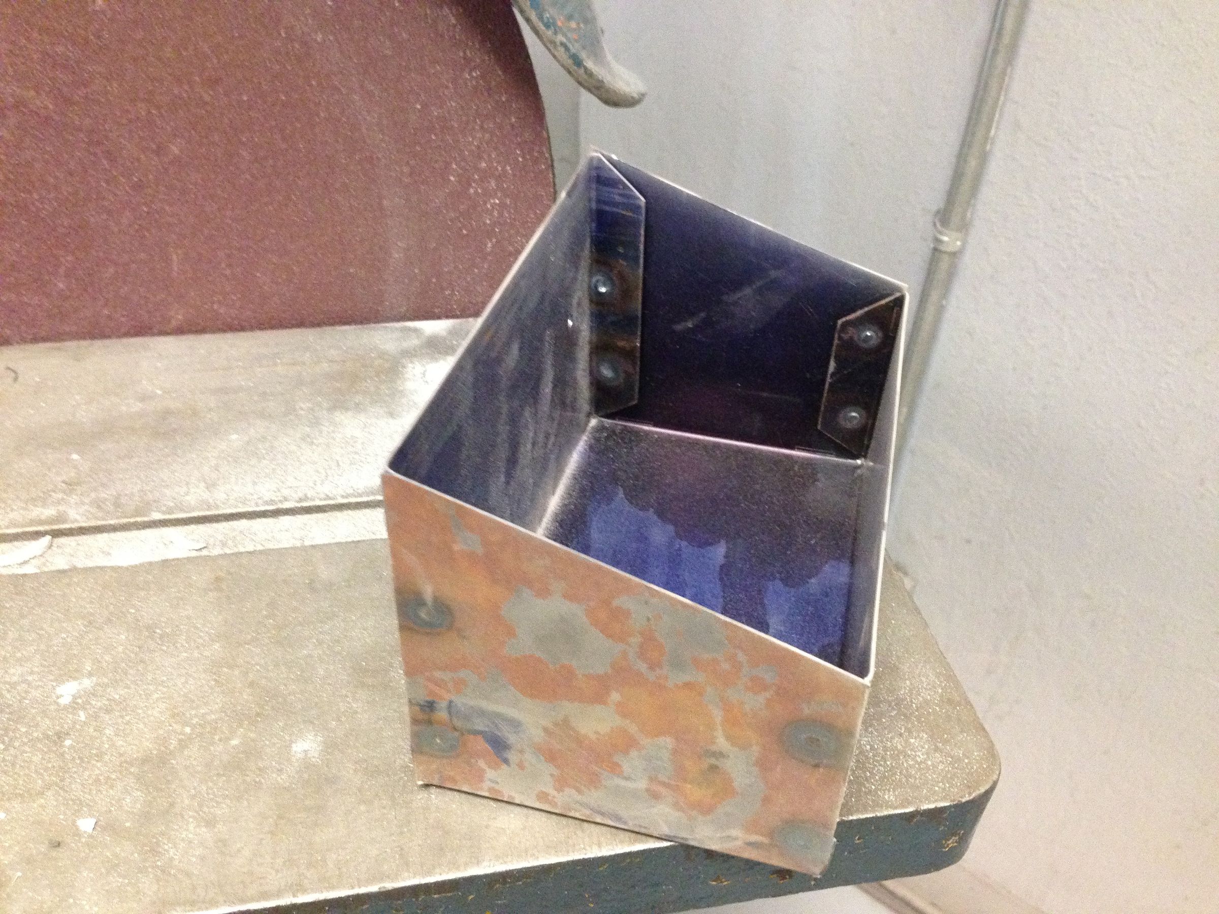Sandblasting and Powder Coating Sheet Metal Toolbox. or Just About