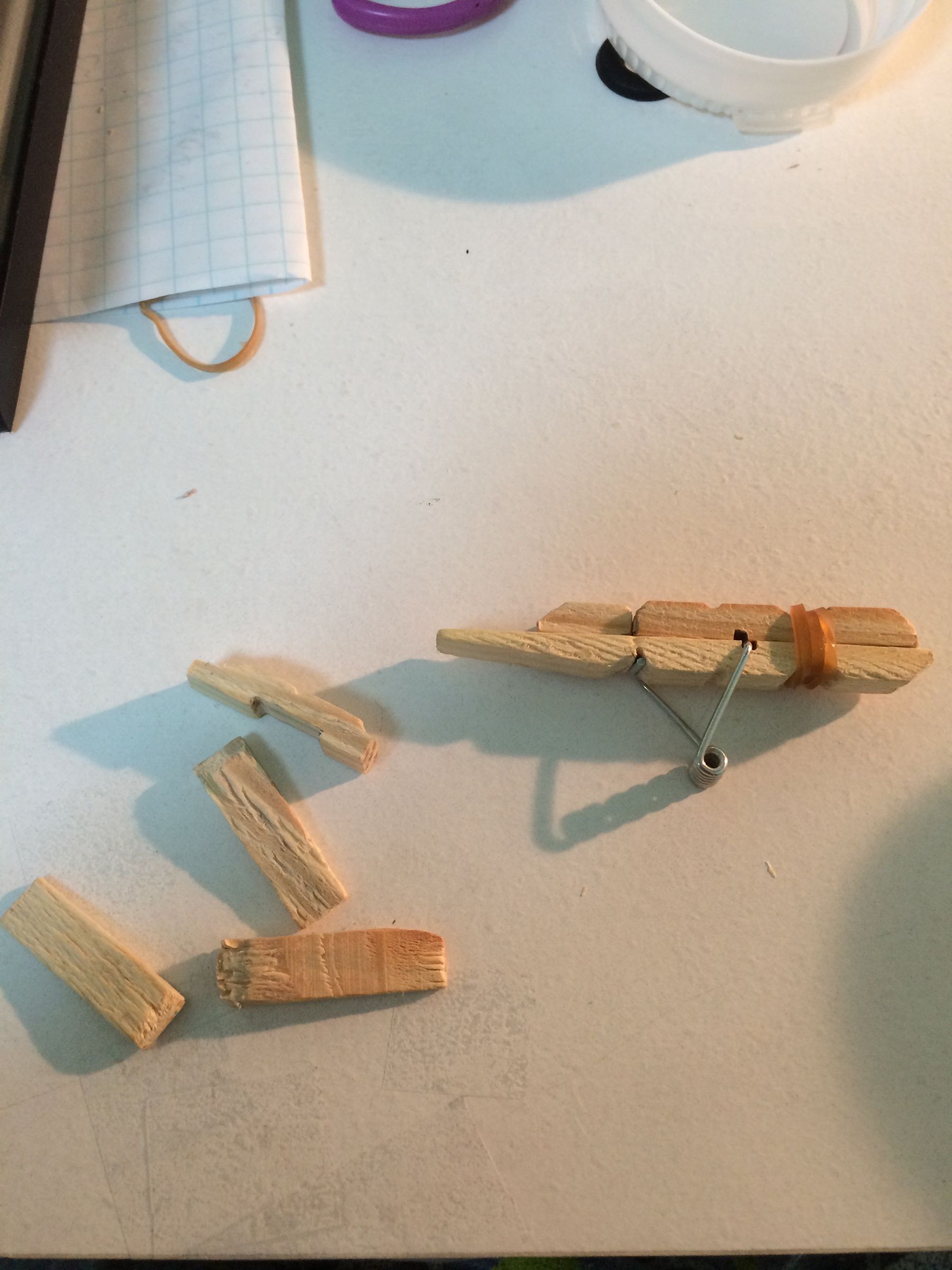 How to Make a Clothespin Gun EASY 12 Steps Instructables