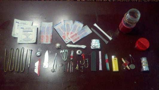 Compact Survival Kit - 78 Pieces!
