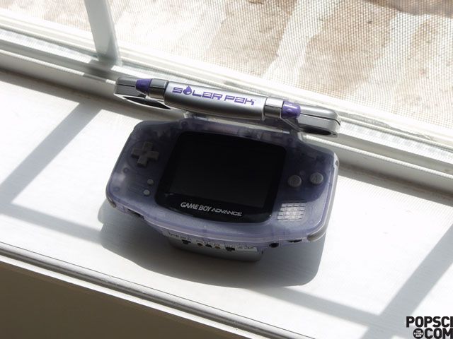 Weekly Project: Go Green GBA--A Solar-Powered Game Boy Advance