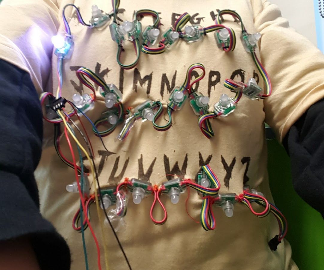Stranger Things LED Shirt