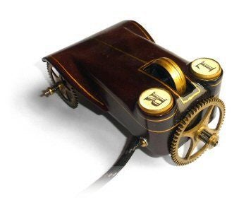 A Wheeled Steampunk Mouse