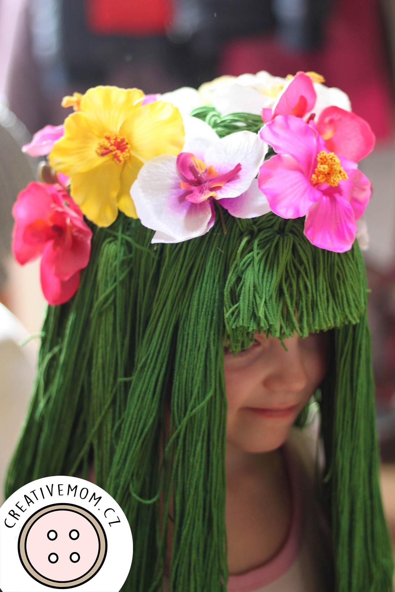 How to Make Yarn Wig Te Fiti Costume 6 Steps (with Pictures