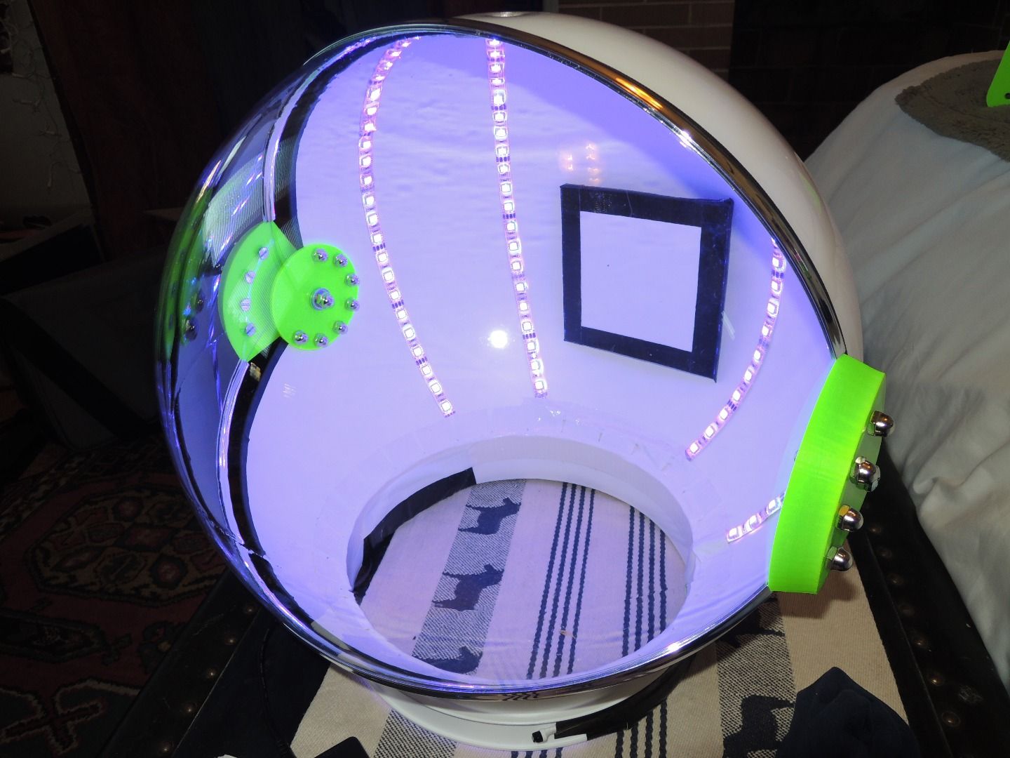 LED Space Helmet 9 Steps (with Pictures) Instructables