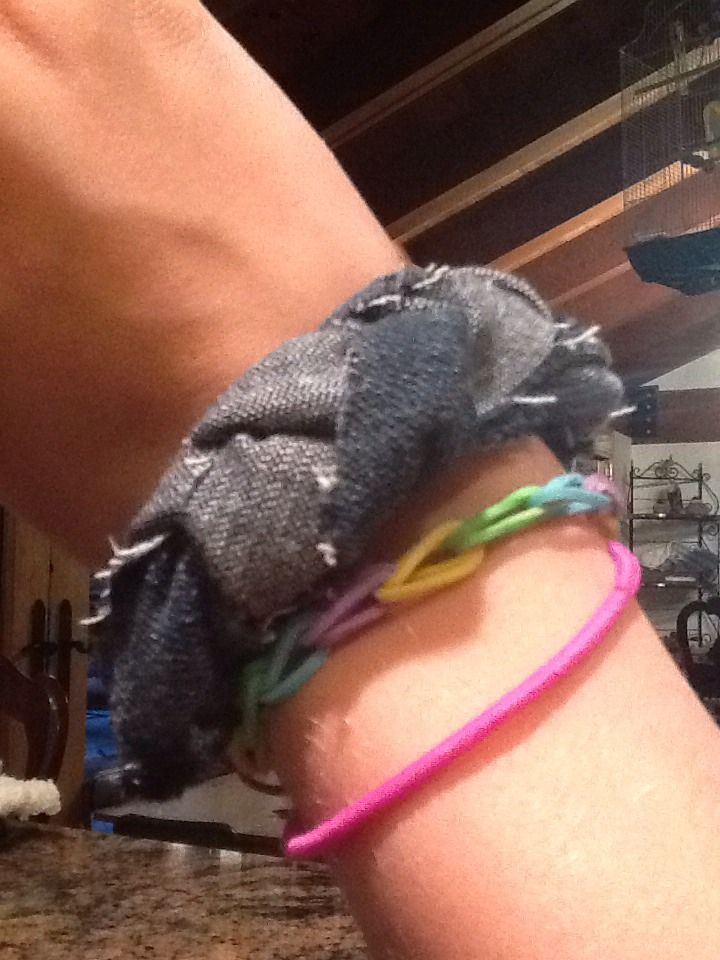 Braided Jeans Bracelet