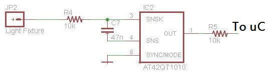 Schematic Overview 2 - Touch Sensor