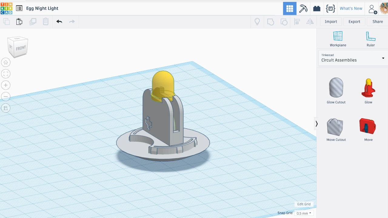 glow egg night light