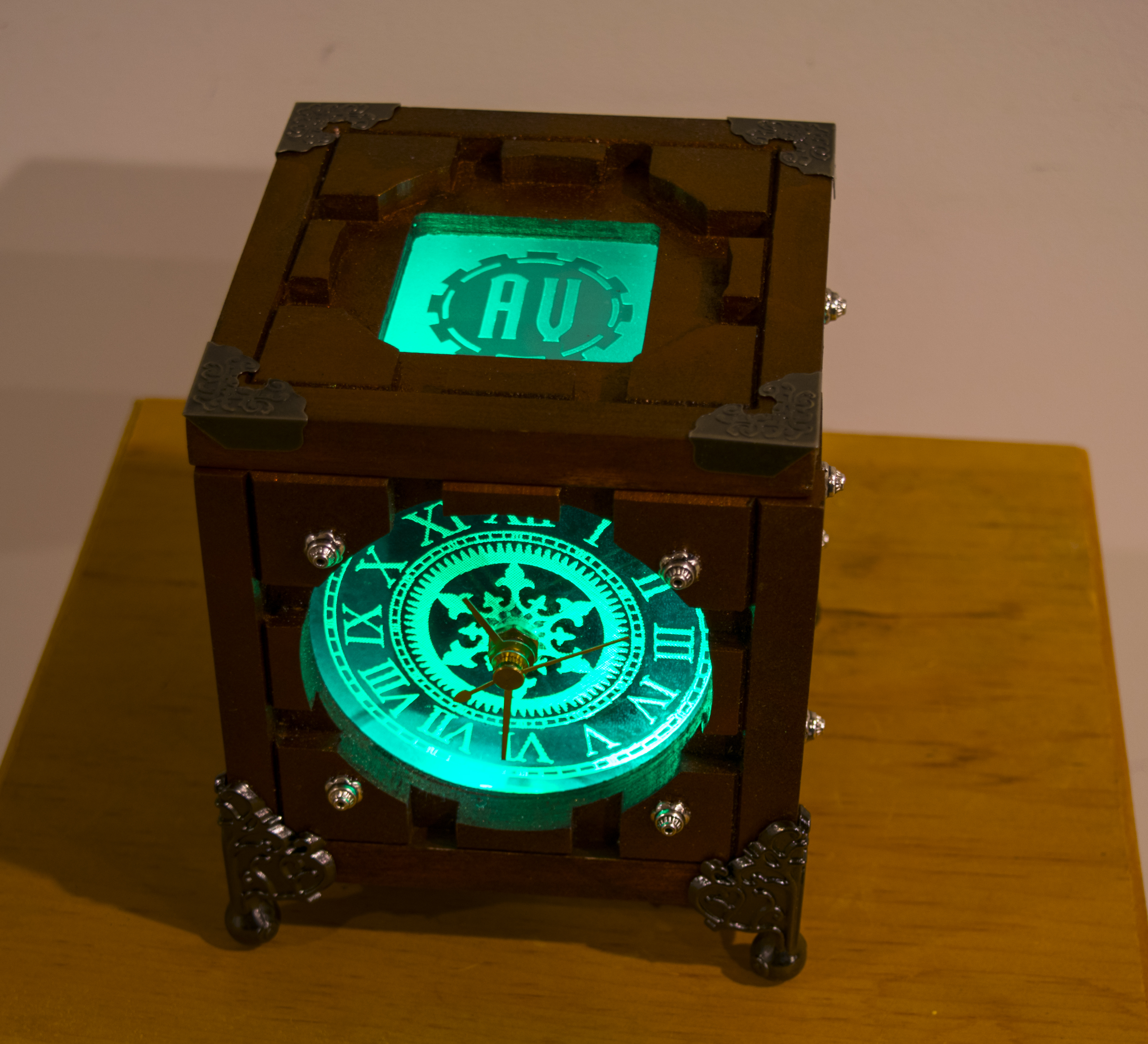 Lighted Steampunk Portal Clock 4 Steps (with Pictures) Instructables