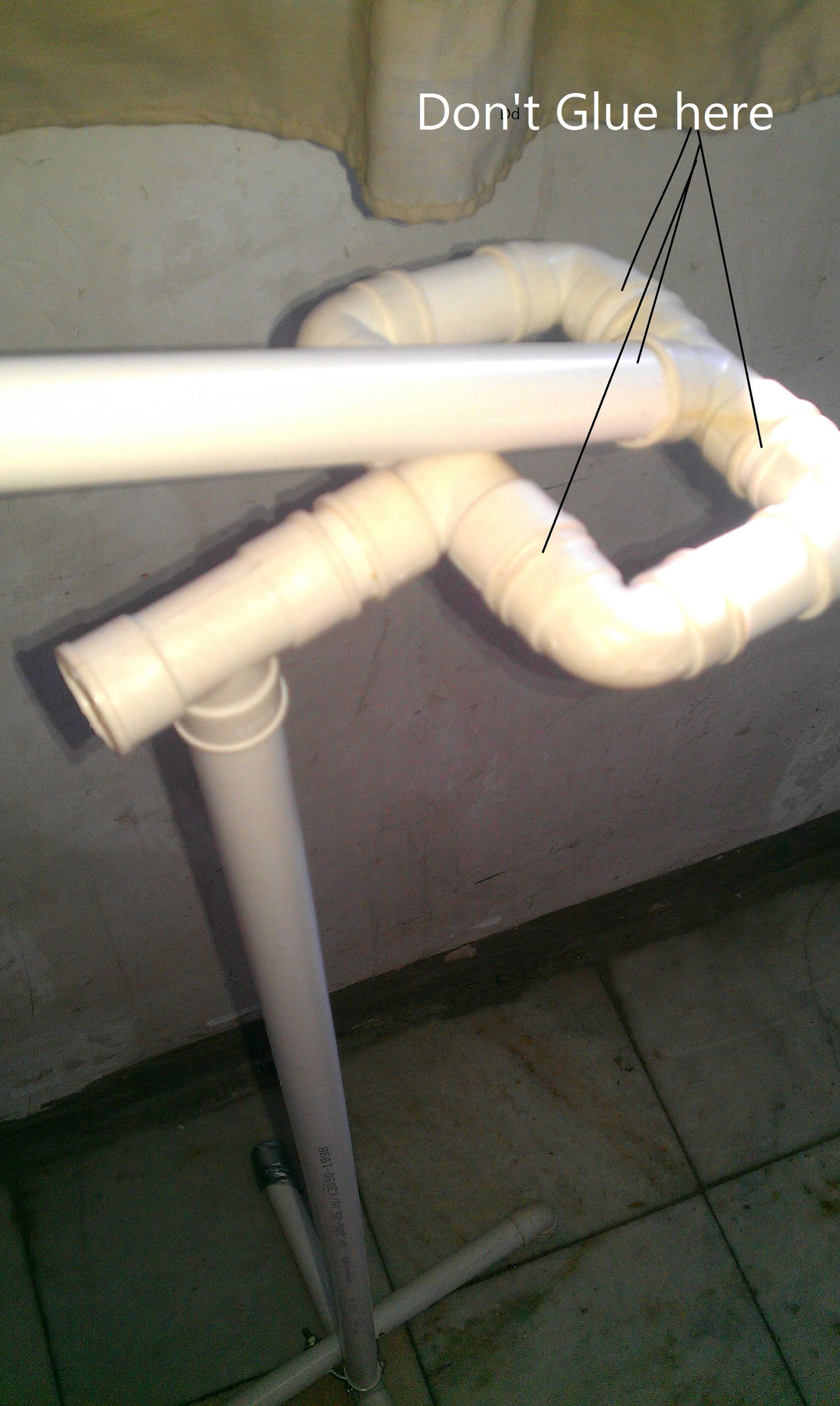 Poorman's PVC work light stand