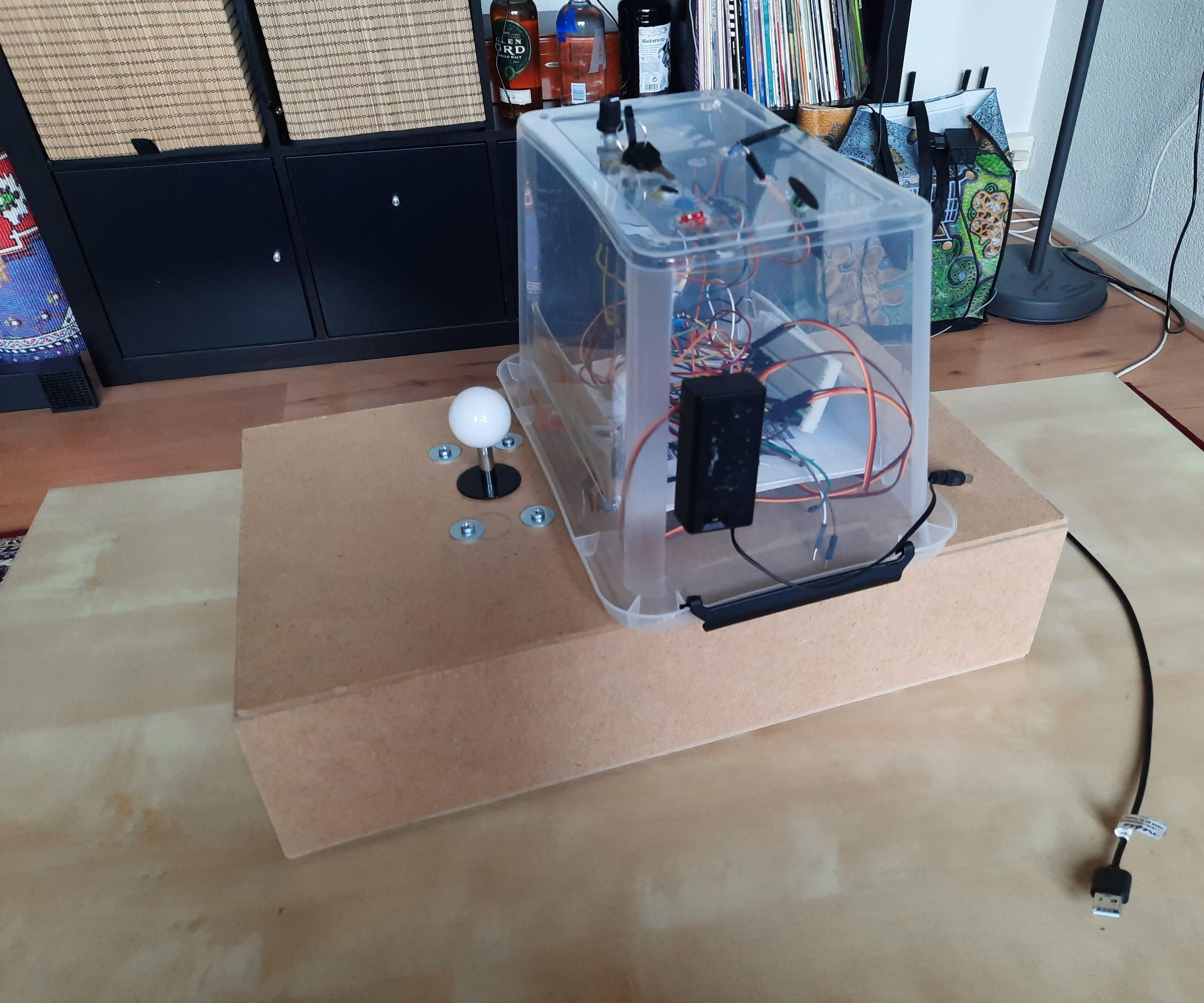 The Equalizer, an Arcade Stick Add-On Made to Be Unfair