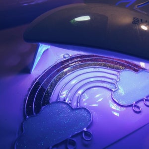 UV Resin and Glitter